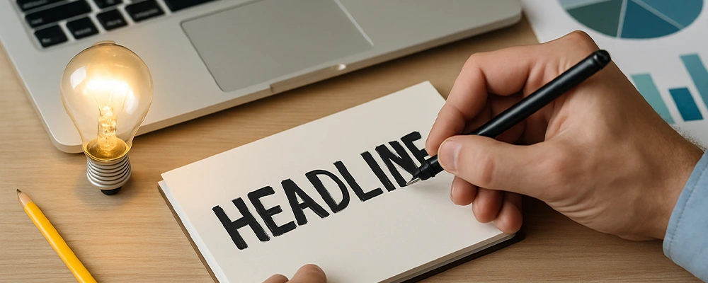 نکات نوشتن تیتر جذب کننده در آگهی تبلیغاتی